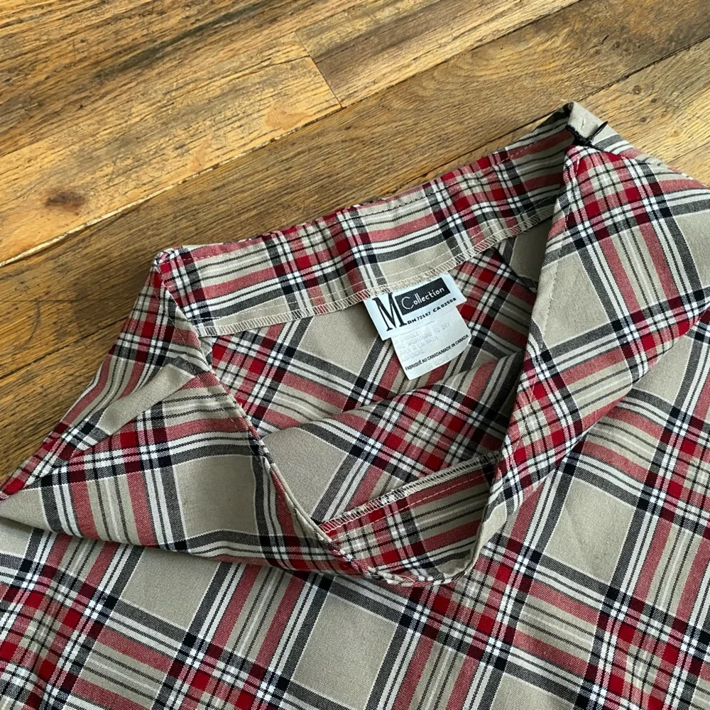 Vintage Y2K Plaid Skirt - Picture 3 of 8